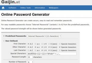 best random strong password generator